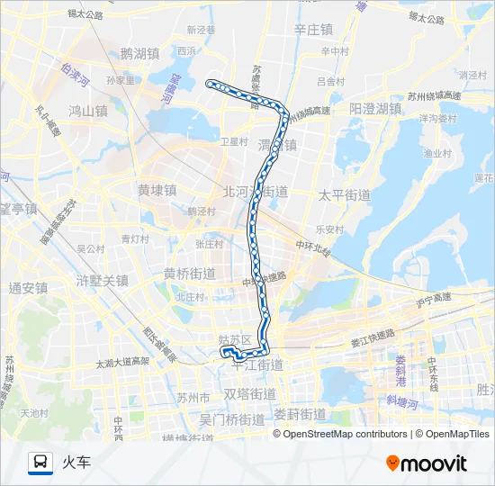 83路 Bus Line Map