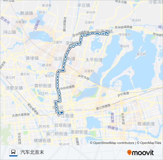 84路 bus Line Map