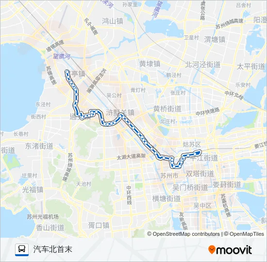 85路 Bus Line Map
