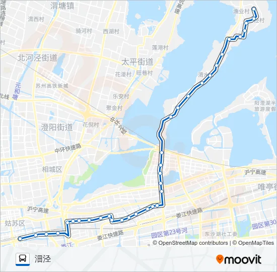 87路 Bus Line Map