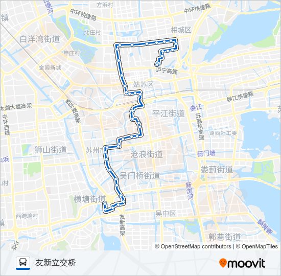 公交88路的线路图