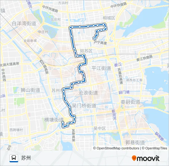 88路 Bus Line Map