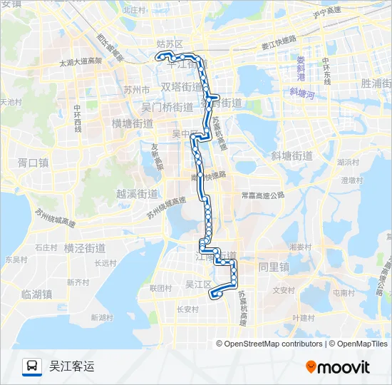 91路 Bus Line Map