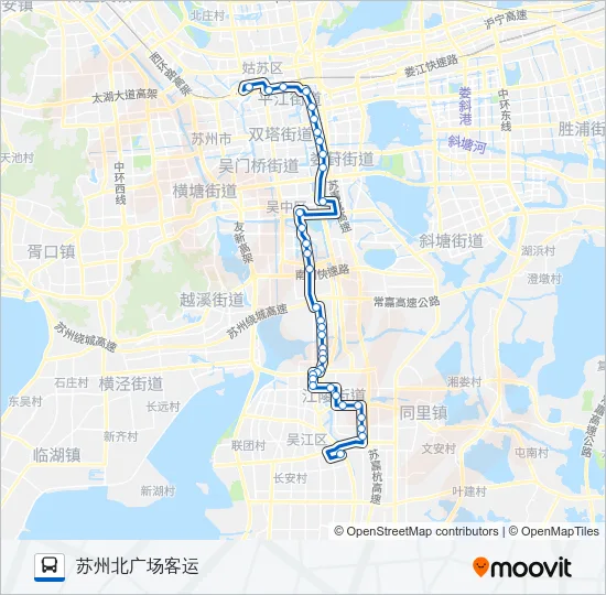 91路 Bus Line Map