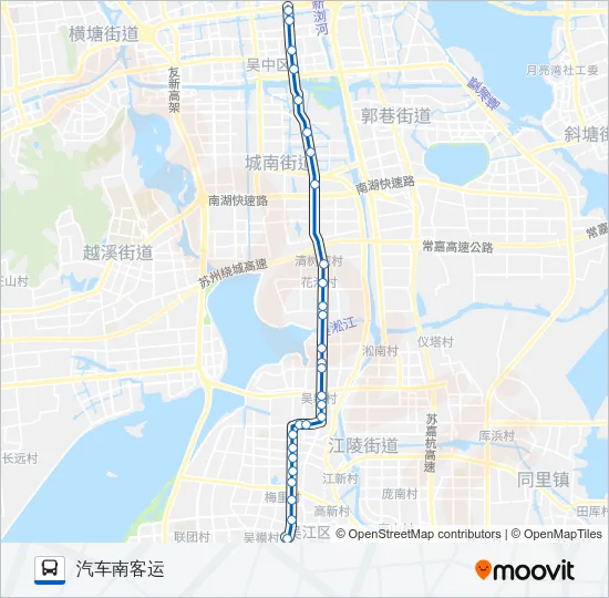 92路 Bus Line Map