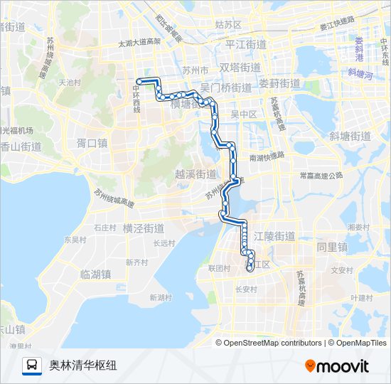 93路 bus Line Map