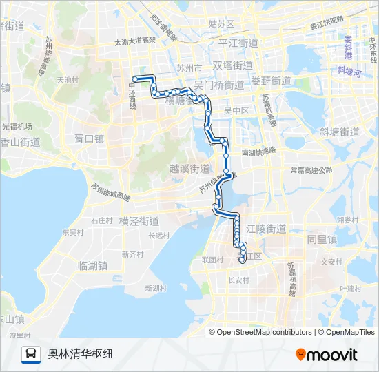 93路 Bus Line Map