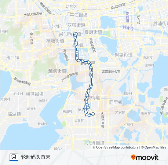 94路 Bus Line Map