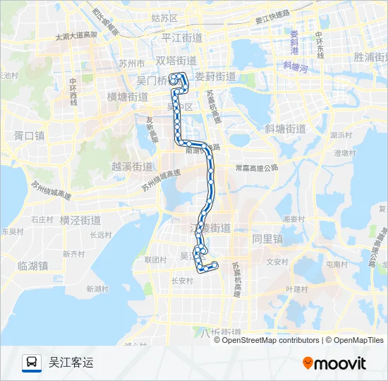 94路 Bus Line Map