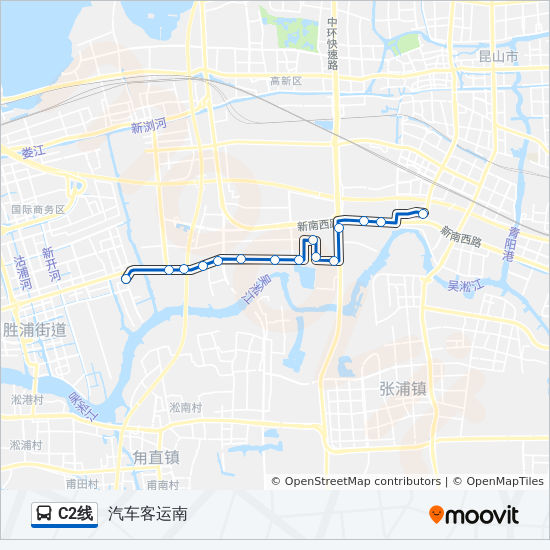 C2线 bus Line Map