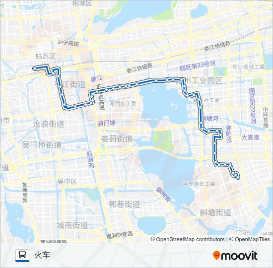 夜2路 Bus Line Map