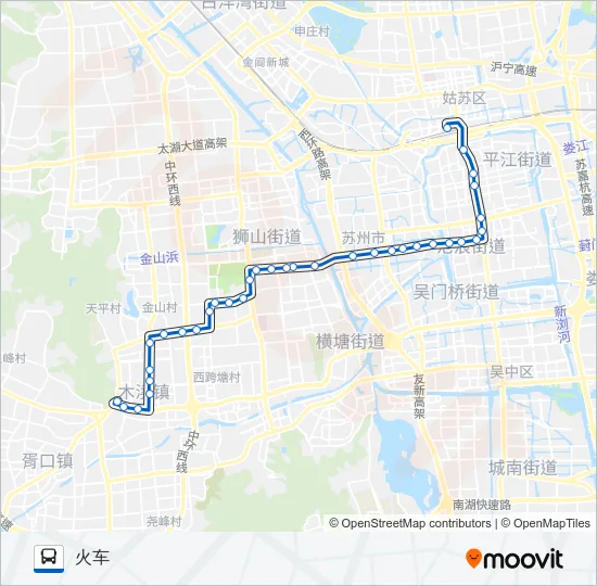 夜3路 Bus Line Map