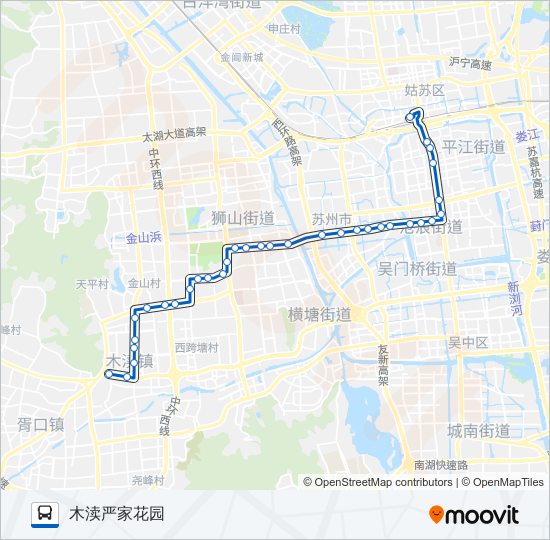 夜3路 bus Line Map