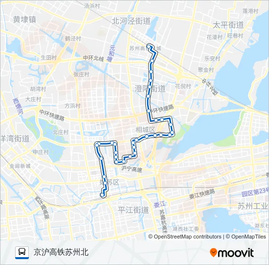 夜4路 Bus Line Map