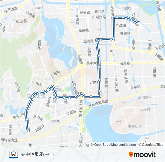 夜6路 Bus Line Map