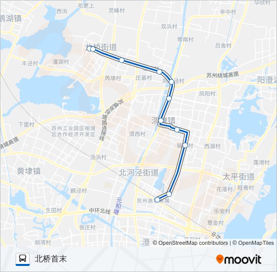 夜7路 bus Line Map