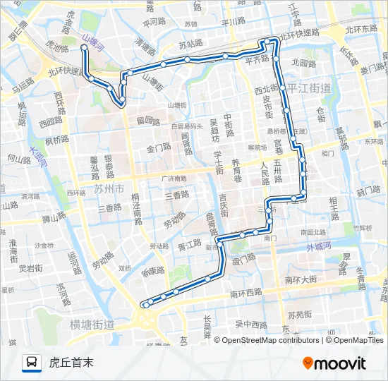 游2路 Bus Line Map