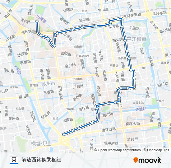 游2路 Bus Line Map