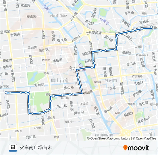 游3路 Bus Line Map