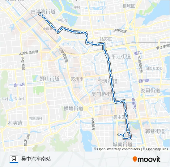 101路 Bus Line Map