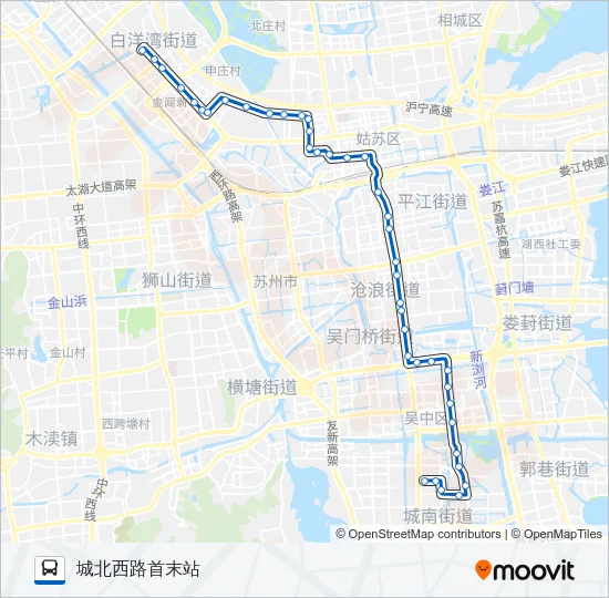 101路 Bus Line Map