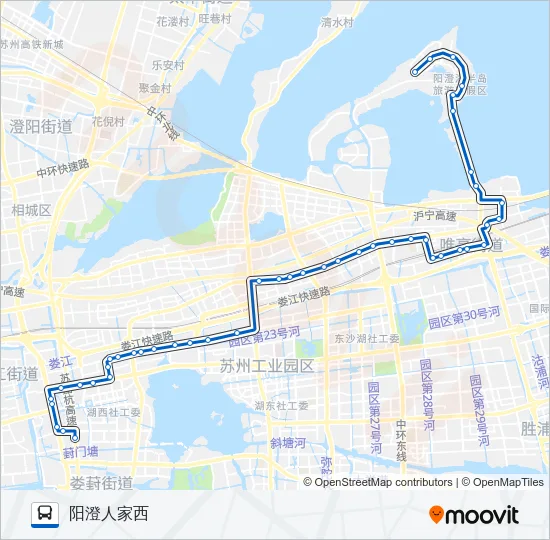 109路 Bus Line Map