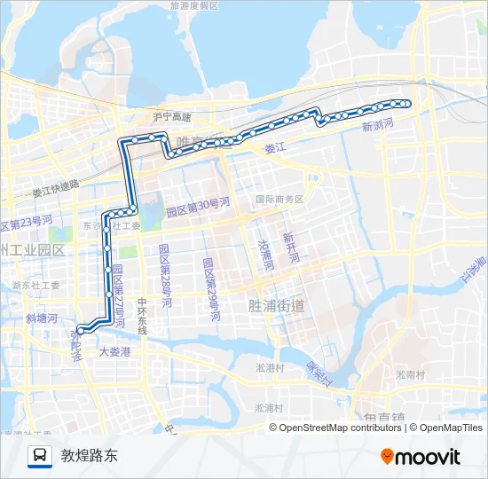 111路 Bus Line Map