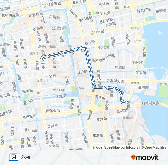112路 Bus Line Map
