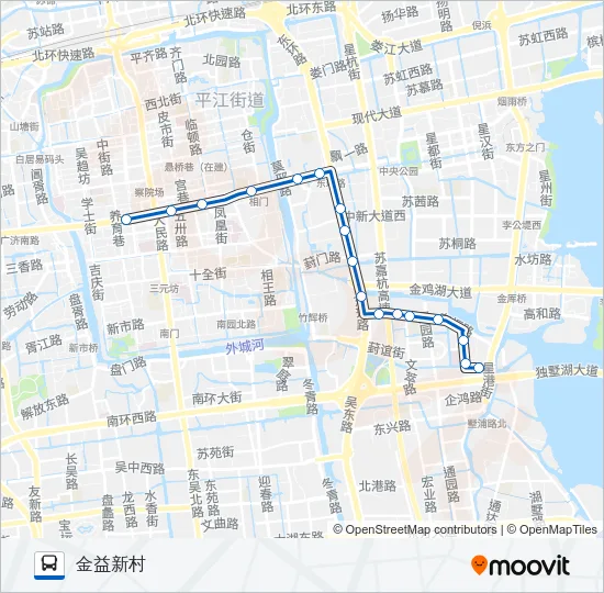 112路 Bus Line Map
