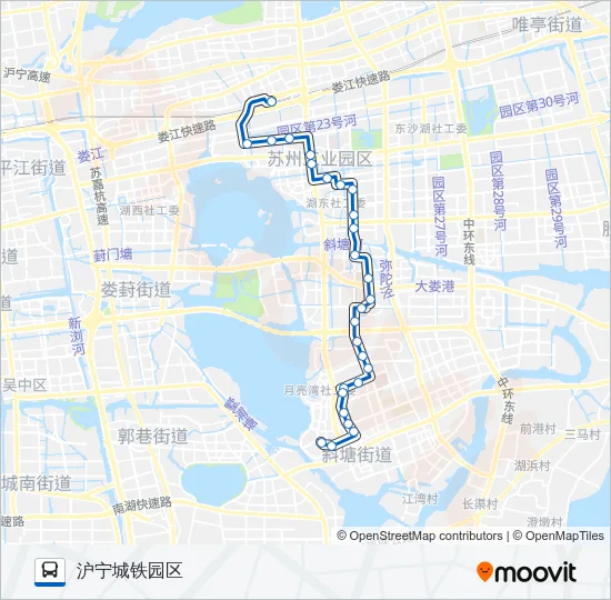 115路 Bus Line Map