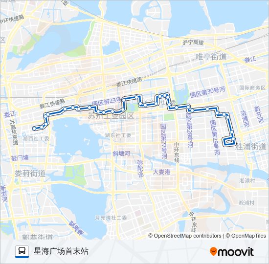 117路 bus Line Map