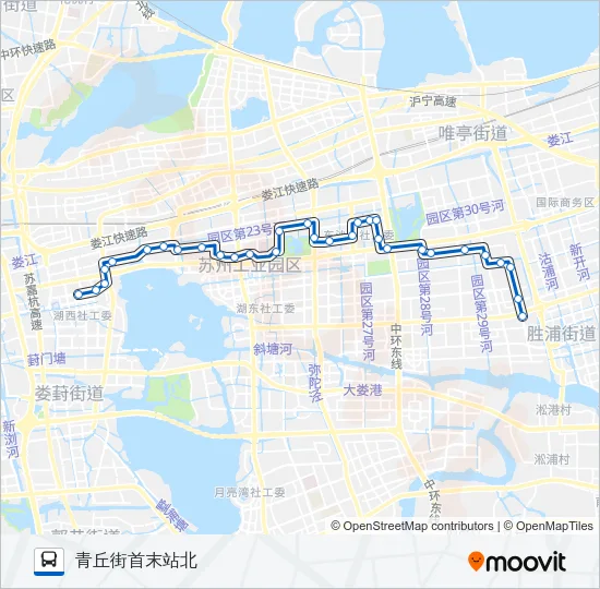 117路 Bus Line Map