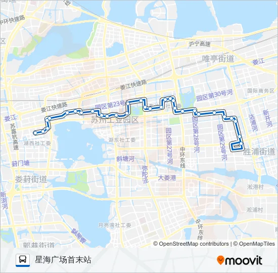 117路 Bus Line Map
