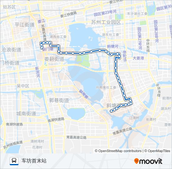 公交118路的线路图