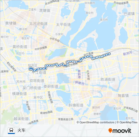 119路 Bus Line Map