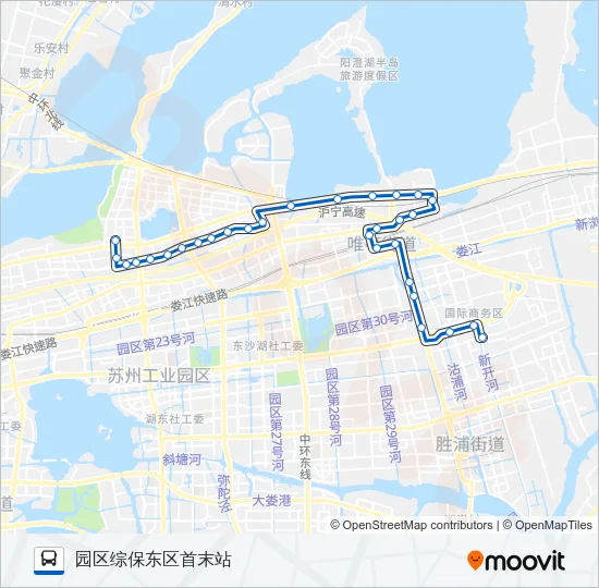 129路 Bus Line Map