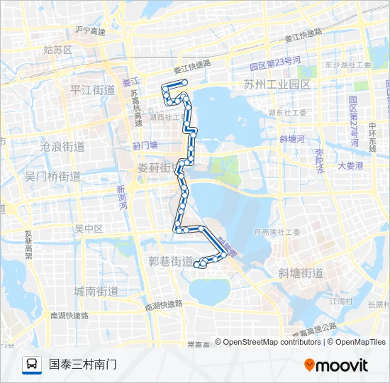 138路 Bus Line Map