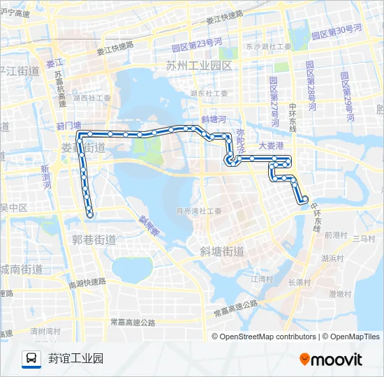 141路 Bus Line Map