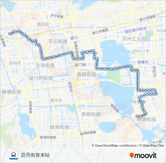 146路 Bus Line Map