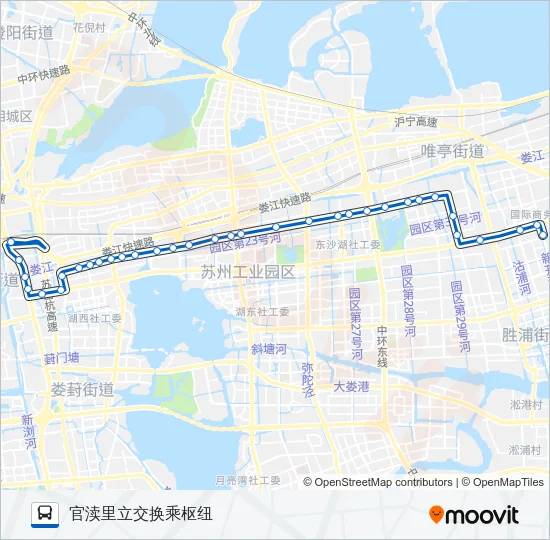 158路 Bus Line Map