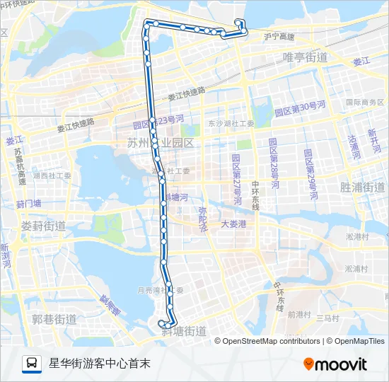 176路 Bus Line Map