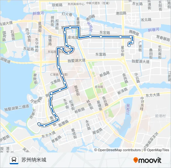 177路 Bus Line Map