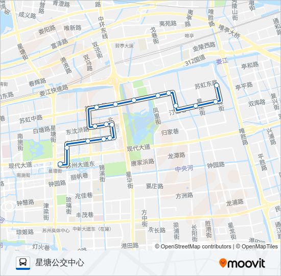 公交181路的线路图