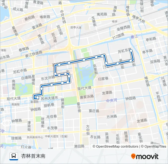 181路 Bus Line Map
