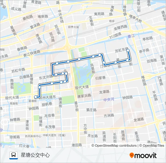 181路 Bus Line Map