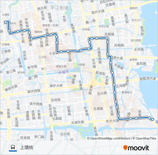 204路 Bus Line Map