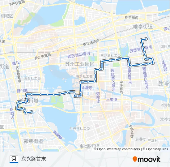 205路 Bus Line Map