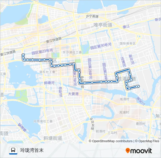 206路 Bus Line Map