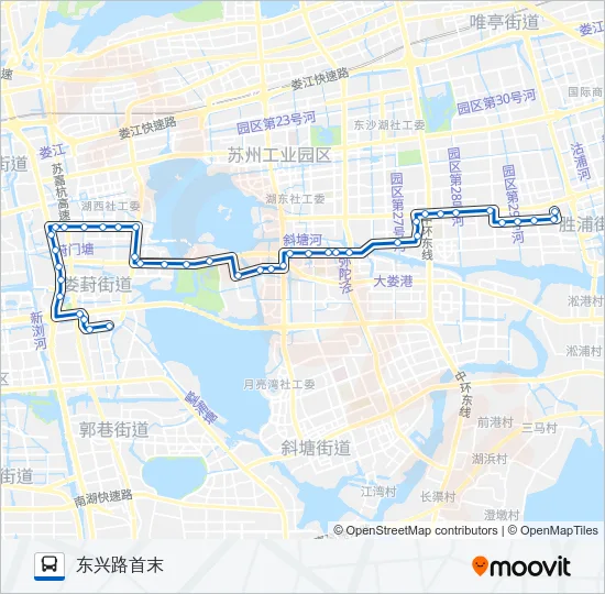 207路 Bus Line Map