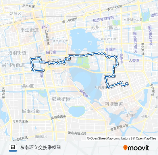 218路 Bus Line Map